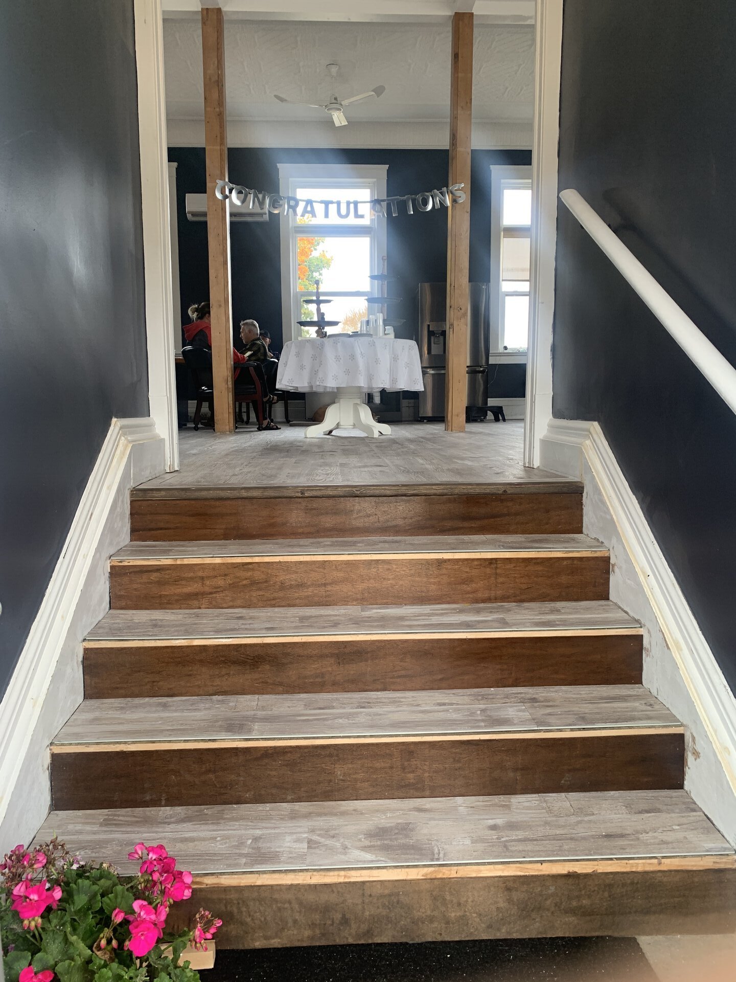 Historic interior staircase